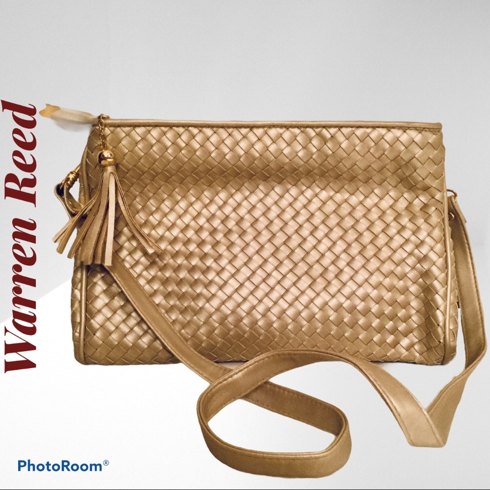Vintage Warren Reed Gold Purse